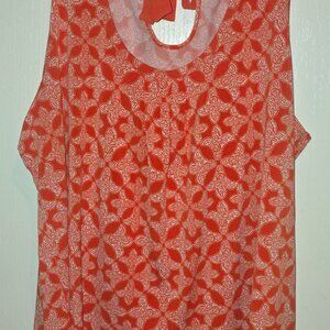 Cato Sleeveless Top In Like New Condition Sz XL